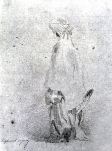Femme à Laghouat, Algérie - Eugène Fromentin