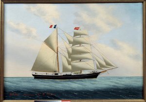 La goélette Violet - Eugene Grandin