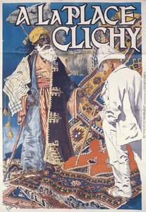 À la Place Clichy, vers 1891