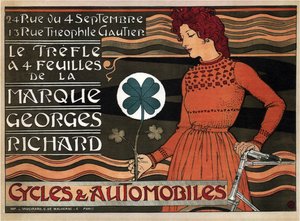 Cycles et voitures Georges Richard, 1899 - Eugene Grasset