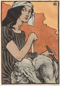 Sculptrice, 1897 - Eugene Grasset