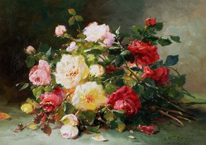 Un bouquet de roses