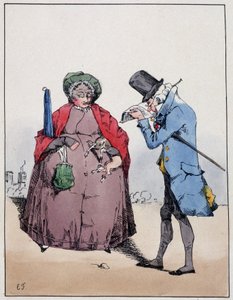 Couple de bourgeois, Jardin du Luxembourg