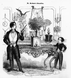Jean Eugene Robert-Houdin expliquant un jouet mécanique
