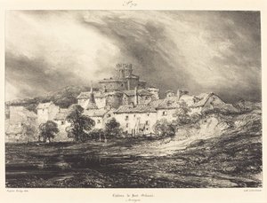 Château de Pont-Gibaud - Eugene Isabey