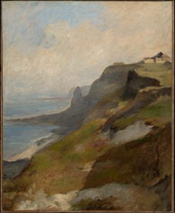 Falaises de Normandie - Eugene Isabey