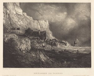 Environs de Dieppe - Eugene Isabey