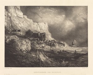 Environs de Dieppe - Eugene Isabey