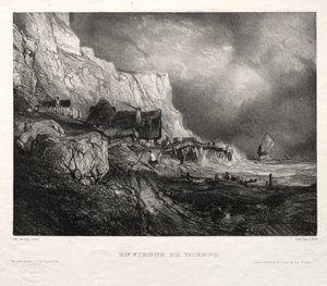 Six marines : Environs de Dieppe, 1833 - Eugene Isabey