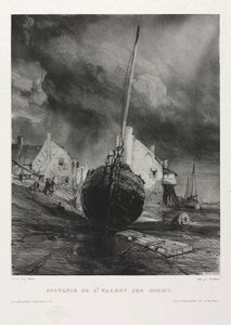 Six marines : Souvenir de Saint-Valéry-sur-Somme - Eugene Isabey