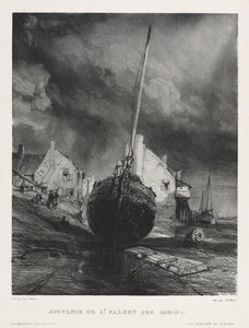 Six Marines : Souvenir de Saint Valéry sur Somme - Eugene Isabey