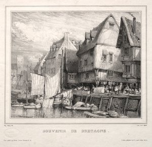 Souvenirs : Souvenir de Bretagne, 1832 - Eugene Isabey