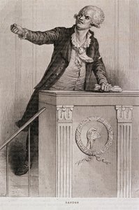 Portrait de Georges Jacques Danton (1759-94)