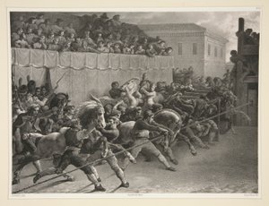 Le Départ pour la course - Eugene Leroux