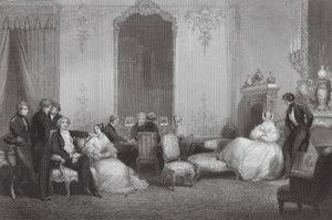 Une famille parisienne - Eugene Louis (after) Lami