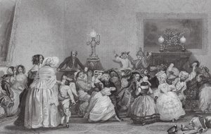 Bal de fantaisie juvénile, Paris - Eugene Louis (after) Lami