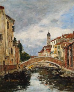 Un petit canal vénitien, 1895
