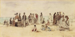 Scène de Plage, 1864