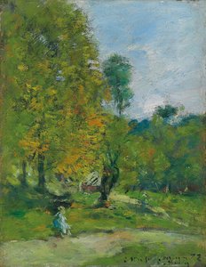Jardin à Fervaques, 1872