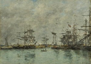 Scène de port
