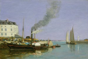 Honfleur, 1854-57 - Eugene Louis Boudin