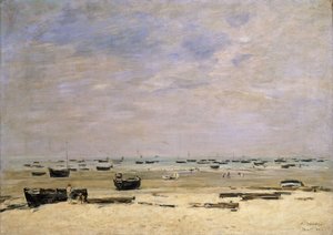 Berck le Rivage à Marée Basse, 1882