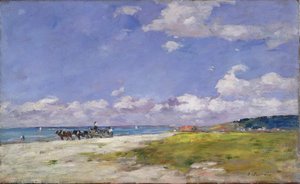 La plage de Trouville