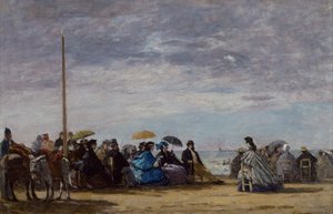La plage, 1864