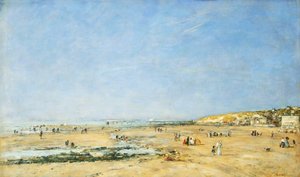 Trouville, Vue Générale de la Plage, 1890