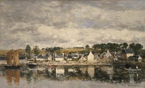 Village au bord d