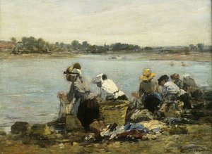 Les lavandières à la Touque