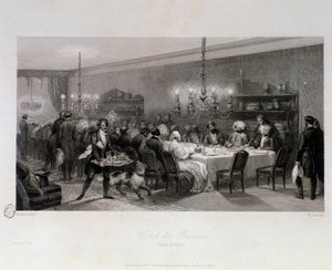 Dîner à la table d