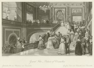 Grande fête au palais de Versailles - Eugene Louis Lami