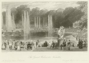 Les Grandes Eaux - Eugene Louis Lami