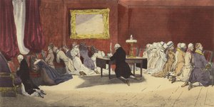 Prière du soir - Eugene Louis after Lami