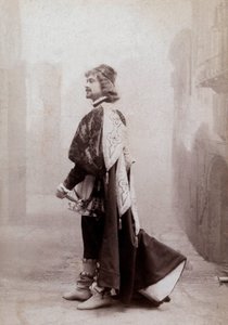 Comédien français Dauvillier, vers 1900, photo par Eugène Pirou