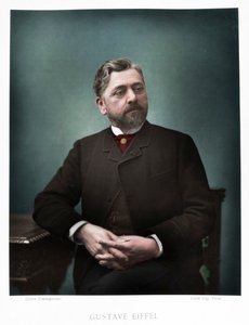 Gustave Eiffel, ingénieur français, 1880