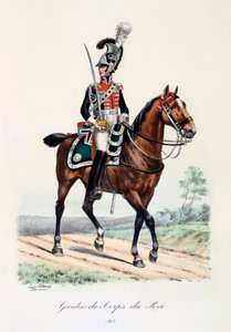 Gardes-du-Corps du Roi - Eugene Titeux