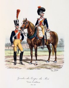 Gardes-du-Corps de Roi, Train d