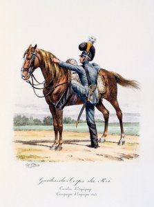 Gardes-du-Corps du Roi, Cavalier d