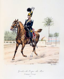 Gardes-du-Corps du Roi, Campagne d