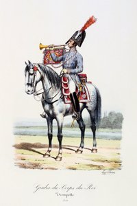 Gardes-du-Corps du Roi, Trompette - Eugene Titeux