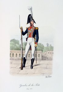 Gardes de la Porte, 1814-15 - Eugene Titeux