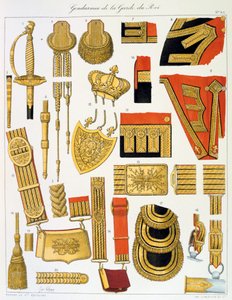 Gendarmes de la Garde du Roi, Insigne