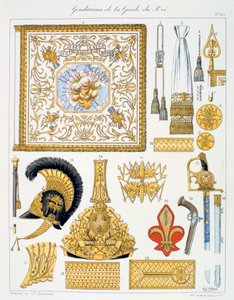 Gendarmes de la Garde du Roi, Insigne - Eugene Titeux