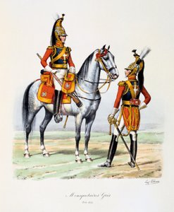 Mousquetaires Gris, 1814-15 - Eugene Titeux