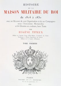 Page de titre, 1814-1830 - Eugene Titeux