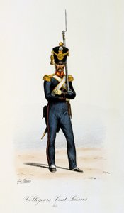 Voltigeurs, Cent-Suisses - Eugene Titeux