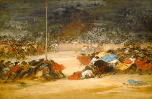 La Corrida, c. 1890-1900 - Eugenio Lucas Villamil