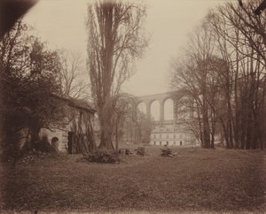 Arcueil-Cachan, Parc de Madame de Provigny - Eugène Atget